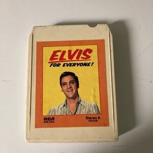 ELVIS PRESLEY ELVIS FOR EVERYONE 8 TRACK TAPE  RCA P8S-1078 COLUMBIA